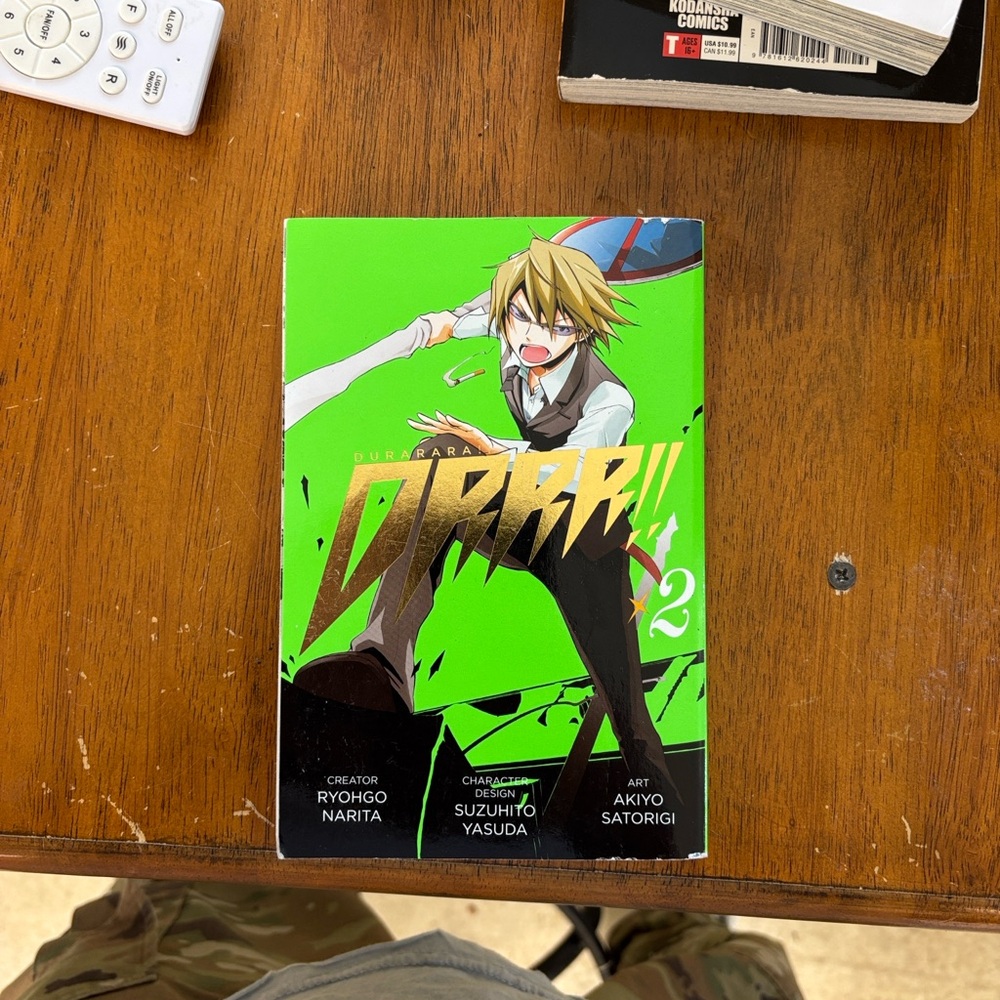 Durarara!! Volume 2 Manga - Green Cover
